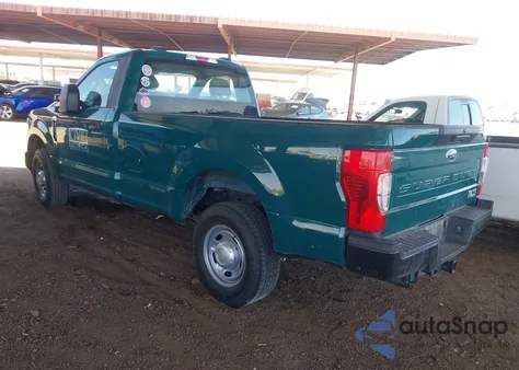 2021 Ford F-250 Xl из США, поврежденный, VIN 1FTBF2A67MEC63116